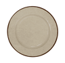 Elite Global Solutions - Vintage California Mojave 10.5" Vanilla Round Crackle Plate (6 Per Case) - D1025MV
