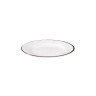 Elite Global Solutions - Vintage California Mojave 10.5" White Round Crackle Plate (6 Per Case) - D1025M-W