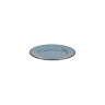 Elite Global Solutions - Vintage California Mojave 8.5" Cameo Blue Round Crackle Plate (6 Per Case) - D850M-CB