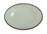 Elite Global Solutions - Vintage California Mojave 12.5" x 8.5" Hemlock Oval Crackle Plate (6 Per Case) - D8512OVM-H