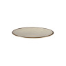 Elite Global Solutions - Vintage California Mojave 12.5" x 8.5" Vanilla Oval Crackle Plate (6 Per Case) - D8512OVM-V