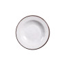 Elite Global Solutions - Vintage California Mojave 18 oz White Crackle Pasta/Soup Bowl (6 Per Case) - DB10M-W