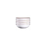 Elite Global Solutions - Vintage California Mojave 10 oz White Crackle Small Round Bowl (6 Per Case) - DB51M-W