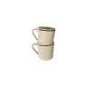 Elite Global Solutions - Vintage California Mojave 14 oz Vanilla Crackle Mug (6 Per Case) - DC14-V-M