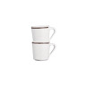 Elite Global Solutions - Vintage California Mojave 14 oz White Crackle Mug (6 Per Case) - DC14-W-M