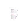Elite Global Solutions - Vintage California Mojave 10 oz White Crackle Mug (6 Per Case) - DC-W-M