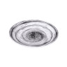 Elite Global Solutions - Van Gogh 11" Black Design Round Plate (6 Per Case) - D1115R-BD