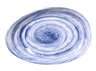 Elite Global Solutions - Van Gogh 11.25" x 7.5" Navy Design Round Plate (6 Per Case) - D1172OV-ND