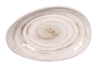 Elite Global Solutions - Van Gogh 11.25" x 7.5" Taupe Design Round Plate (6 Per Case) - D1172OV-TD