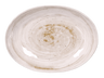 Elite Global Solutions - Van Gogh 11" x 8.3" Taupe Design Oval Plate (6 Per Case) - D1181OV-TD