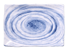 Elite Global Solutions - Van Gogh 12.1" x 8.5" Navy Design Rectangular Plate (6 Per Case) - D1281RC-ND