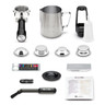 Breville - The Barista Touch Impress Olive Tapenade & Brass Espresso Machine - BES881OLB1BNA1