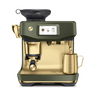 Breville - The Barista Touch Impress Olive Tapenade & Brass Espresso Machine - BES881OLB1BNA1