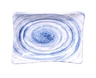 Elite Global Solutions - Van Gogh 7.1" x 5.25" Navy Design Rectangular Plate (6 Per Case) - D7525RC-ND