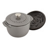 Staub - 0.77QT Grey Petite Rice Cocotte