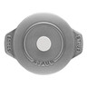 Staub - 0.77QT Grey Petite Rice Cocotte