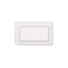 Elite Global Solutions - Van Gogh 8.5” x 5.3” Taupe Design Rectangular Plate (6 Per Case) - D851RC-TD