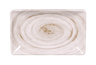 Elite Global Solutions - Van Gogh 8.5” x 5.3” Taupe Design Rectangular Plate (6 Per Case) - D851RC-TD