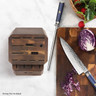 Cangshan -  Acacia 16 Slot Wood Knife Block