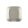 Elite Global Solutions - Della Terra Stoneware Square 45 oz Off-White Irregular Square Bowl (6 Per Case) - D10BST-OWD