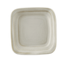Elite Global Solutions - Della Terra Stoneware Square 5" Off-White Irregular Square Plate (6 Per Case) - D5PLST-OWD