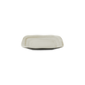 Elite Global Solutions - Della Terra Stoneware Square 9" Off-White Irregular Square Plate (6 Per Case) - D9PLST-OWD
