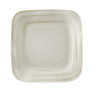 Elite Global Solutions - Della Terra Stoneware Square 9" Off-White Irregular Square Plate (6 Per Case) - D9PLST-OWD
