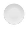Elite Global Solutions - Viva 9” White W/ Black Trim Round Plate (6 Per Case) - D1109L-W