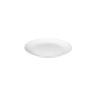 Elite Global Solutions - Viva 12” White W/ Black Trim Round Plate (6 Per Case) - D1112L-W
