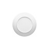 Elite Global Solutions - Viva 12” White W/ Black Trim Round Plate (6 Per Case) - D1112L-W