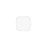 Elite Global Solutions - Viva 40 oz White W/ Black Trim Curved Square Bowl (6 Per Case) - SB5075L-W