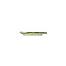Elite Global Solutions - Tropicana 11” x 10” Green Design Medium Palm Leaf Plate (6 Per Case) - D1110PL-DG