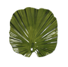 Elite Global Solutions - Tropicana 11” x 10” Green Design Medium Palm Leaf Plate (6 Per Case) - D1110PL-DG