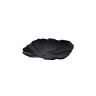 Elite Global Solutions - Tropicana 14” x 13.5” Black Large Palm Leaf Platter (3 Per Case) - M14PL-B