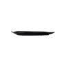 Elite Global Solutions - Tropicana 17.75” x 9.5” Black Large Leaf Platter (4 Per Case) - M179PL-B
