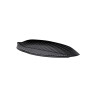 Elite Global Solutions - Tropicana 17.75” x 9.5” Black Large Leaf Platter (4 Per Case) - M179PL-B