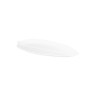 Elite Global Solutions - Tropicana 17.75” x 9.5” White Large Leaf Platter (4 Per Case) - M179PL-NW