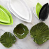Elite Global Solutions - Tropicana 17.75” x 9.5” White Large Leaf Platter (4 Per Case) - M179PL-NW