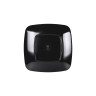 Elite Global Solutions - Radius 11.3” Black Rounded Edge Square Plate (6 Per Case) - D11SQR-B