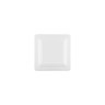 Elite Global Solutions - Pebble Creek Square 7” White Square Pebble Plate (6 Per Case) - D7SQRR-W