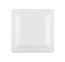 Elite Global Solutions - Pebble Creek Square 7” White Square Pebble Plate (6 Per Case) - D7SQRR-W