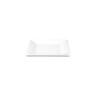 Elite Global Solutions - Pebble Creek Square 9” White Square Pebble Plate (6 Per Case) - D9SQRR-W