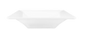Elite Global Solutions - Pebble Creek Square 3 Qt White Square Pebble Bowl (6 Per Case) - M1353RR-W