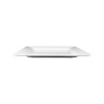 Elite Global Solutions - Pebble Creek Square 15” White Square Pebble Plate (3 Per Case) - M15SQRR-W