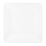 Elite Global Solutions - Pebble Creek Square 18” White Square Pebble Plate (3 Per Case) - M15SQRR-W