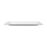 Elite Global Solutions - Pebble Creek Square 18” x 9” White Rectangular Pebble Tray (6 Per Case) - M918RR-W