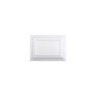 Elite Global Solutions - Vogue 7” x 5.5” White Rectangular Plate (6 Per Case) - D557RC-W