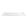 Elite Global Solutions - Vogue 20” x 14" White Rectangular Serving Platter (4 Per Case) - M1420-W