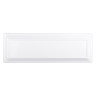 Elite Global Solutions - Vogue 21” x 7" White Rectangular Serving Platter (3 Per Case) - Q2-V127-W