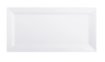 Elite Global Solutions - Vogue 14” x 7" White Rectangular Serving Platter (4 Per Case) - Q2-V147-W